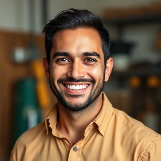 Diego, dono de empresa de manutenção