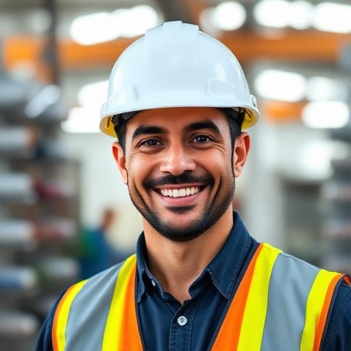 Marcos, técnico de segurança do trabalho
